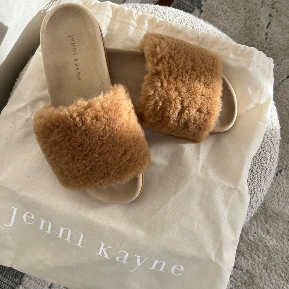 Jenni Kayne Shearling Slide BRAND NEW! - Picture 3 of 6